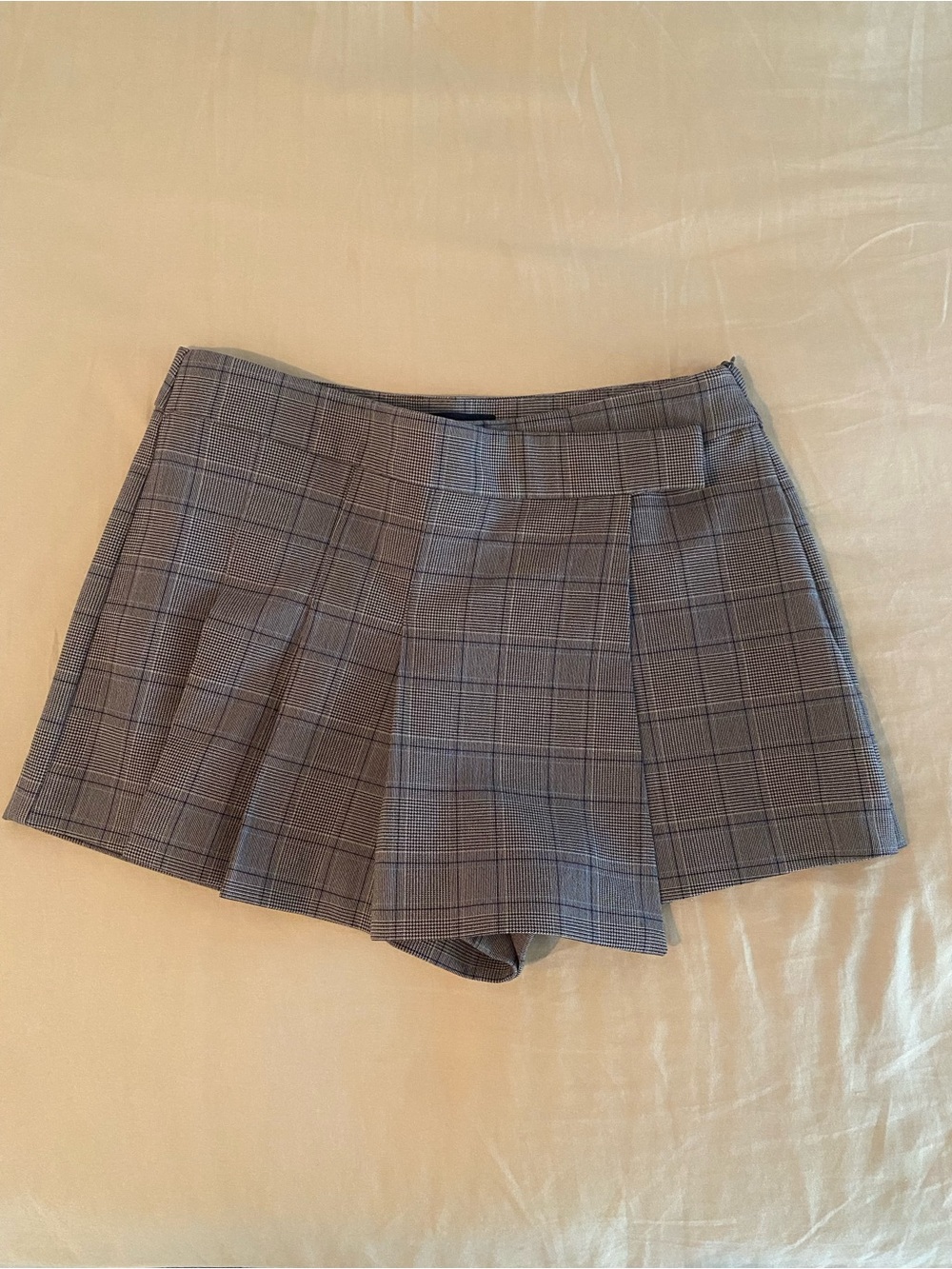 Zara Plaid Skort